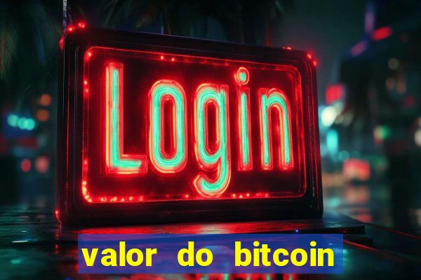 valor do bitcoin em 2020